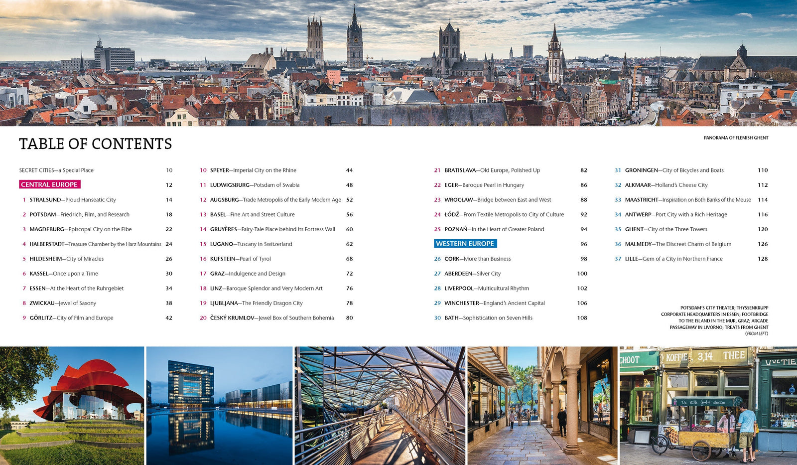 Secret Cities of Europe by Schiffer Publishing