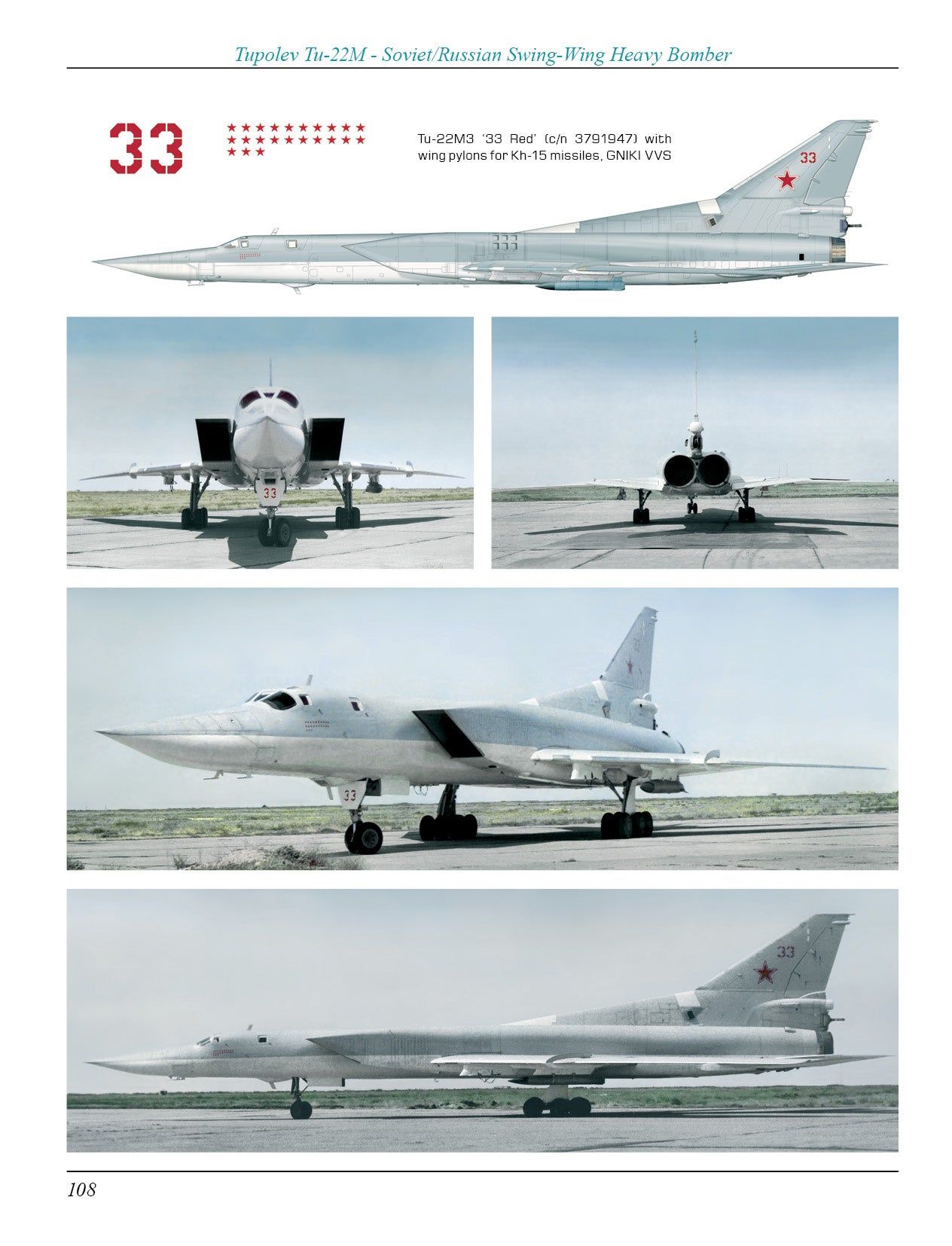 Tupolev Tu-22M by Schiffer Publishing