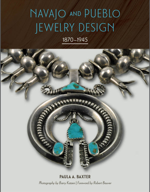 Load image into Gallery viewer, Navajo and Pueblo Jewelry Design by Schiffer Publishing

