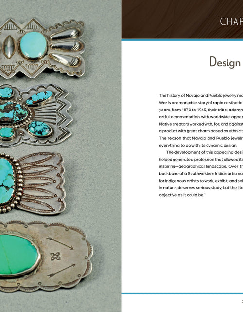 Load image into Gallery viewer, Navajo and Pueblo Jewelry Design by Schiffer Publishing
