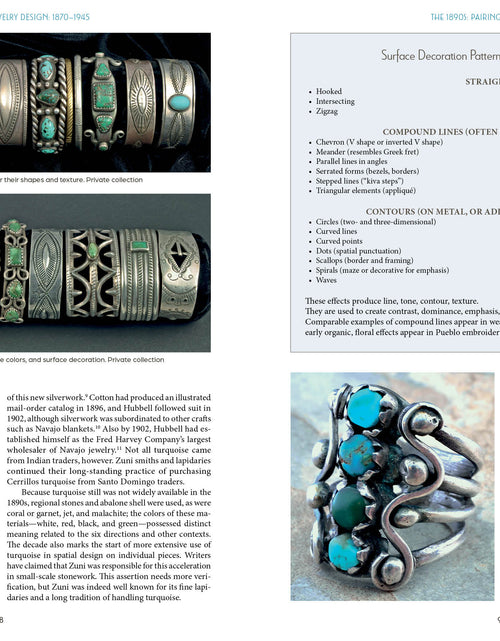 Load image into Gallery viewer, Navajo and Pueblo Jewelry Design by Schiffer Publishing
