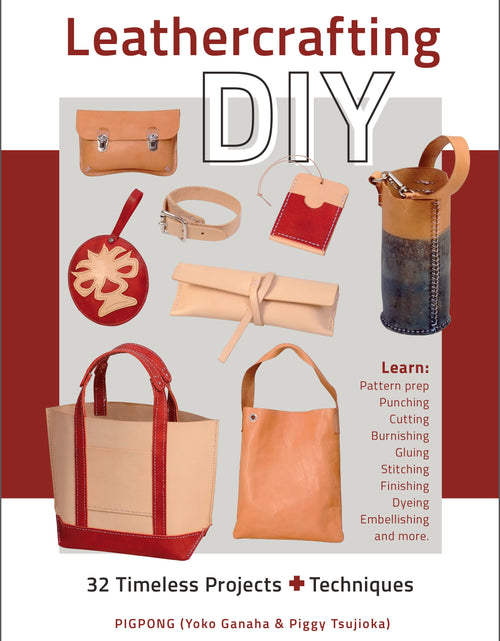 Load image into Gallery viewer, Leathercrafting DIY by Schiffer Publishing
