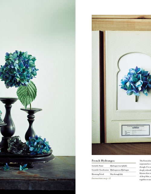 Load image into Gallery viewer, The Herbarium of Fabric Flowers by Schiffer Publishing
