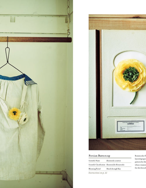 Load image into Gallery viewer, The Herbarium of Fabric Flowers by Schiffer Publishing
