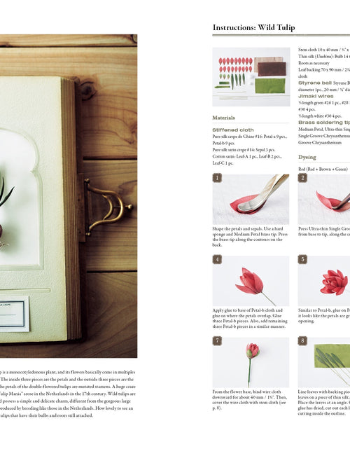 Load image into Gallery viewer, The Herbarium of Fabric Flowers by Schiffer Publishing
