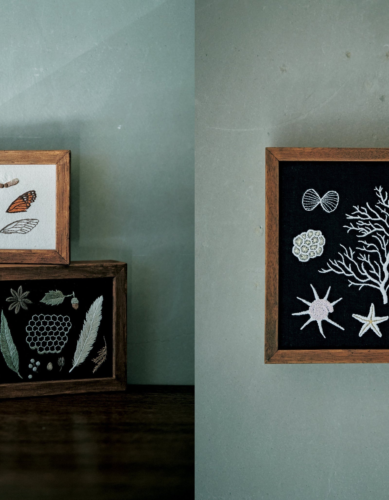 Juno's Nature Embroidery Notebook by Schiffer Publishing