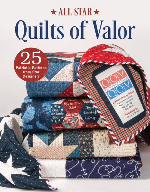 Load image into Gallery viewer, All-Star Quilts of Valor by Schiffer Publishing
