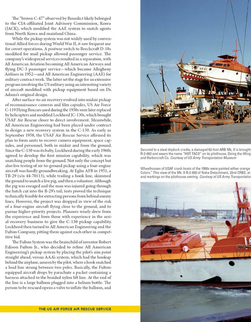 Load image into Gallery viewer, The US Air Force Air Rescue Service by Schiffer Publishing
