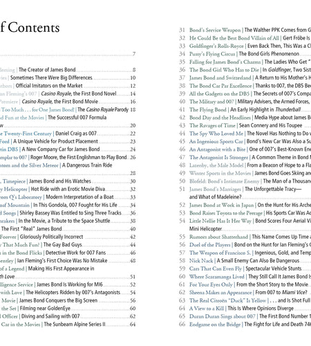 101 Things You Should Know about James Bond 007 by Schiffer Publishing