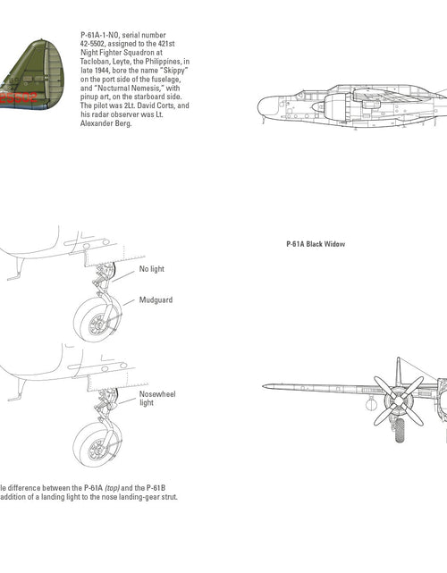 Load image into Gallery viewer, P-61 Black Widow by Schiffer Publishing
