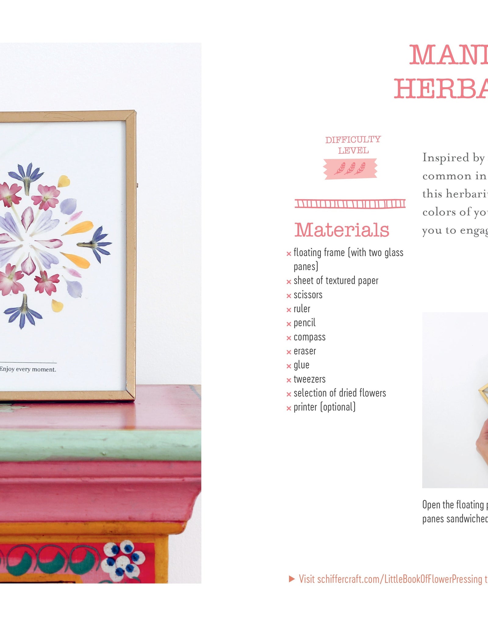 The Little Book of Flower Pressing by Schiffer Publishing