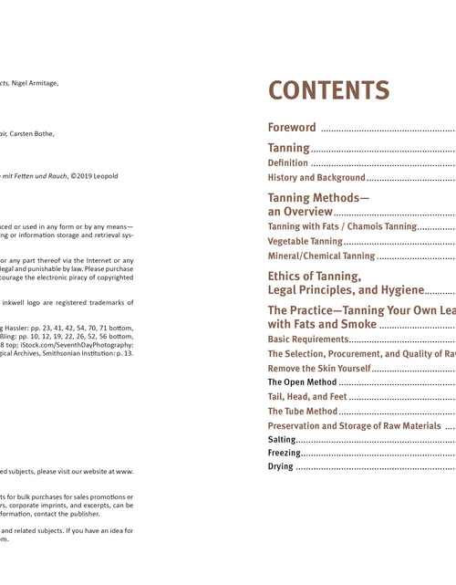 Load image into Gallery viewer, Natural Leather Tanning by Schiffer Publishing
