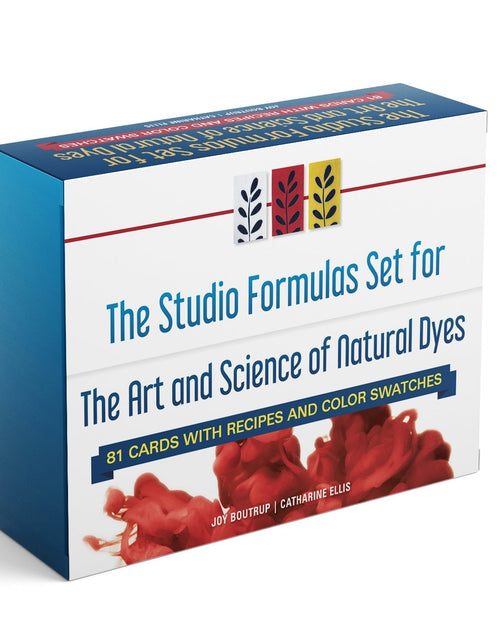 Load image into Gallery viewer, The Studio Formulas Set for The Art and Science of Natural Dyes by Schiffer Publishing
