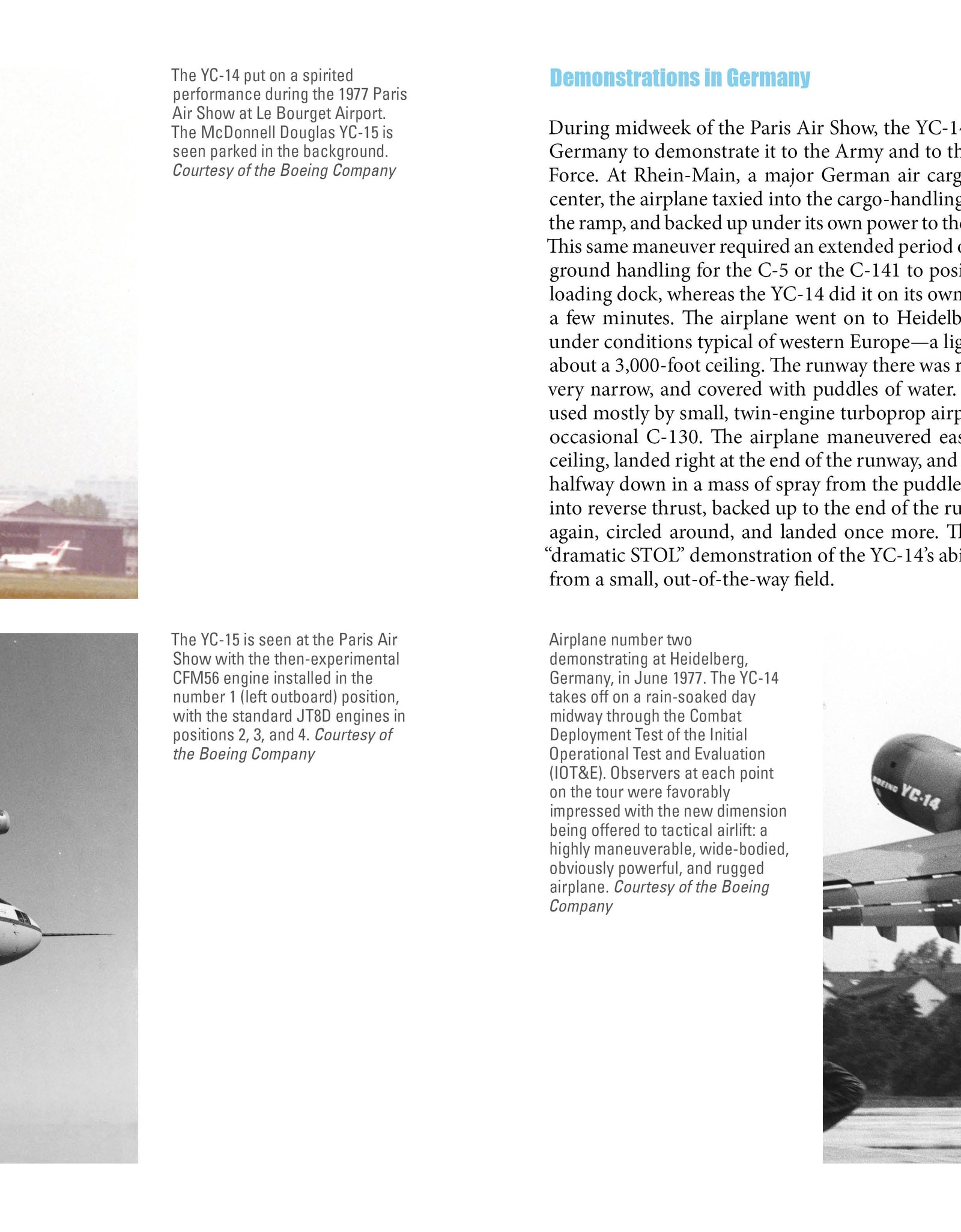 Boeing YC-14 by Schiffer Publishing