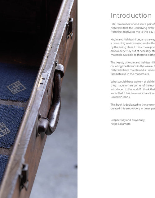 Load image into Gallery viewer, Counted Sashiko Embroidery by Schiffer Publishing
