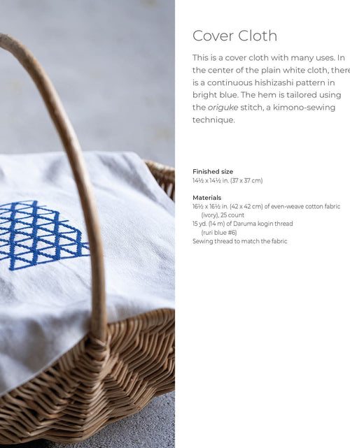 Load image into Gallery viewer, Counted Sashiko Embroidery by Schiffer Publishing
