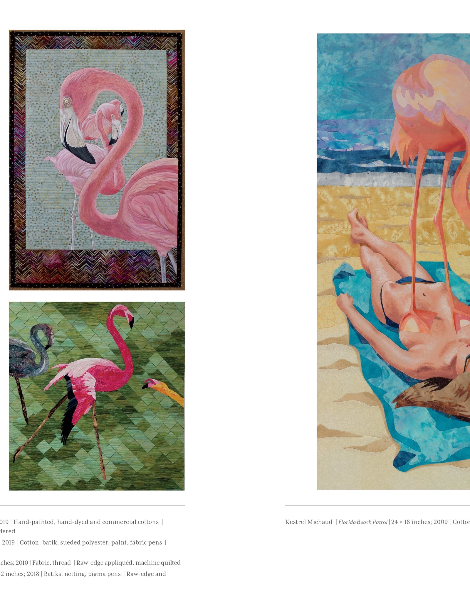 Stitched Journeys with Birds by Schiffer Publishing