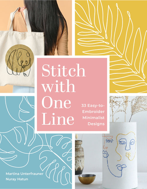 Load image into Gallery viewer, Stitch with One Line by Schiffer Publishing
