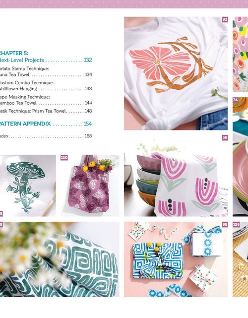 Load image into Gallery viewer, Fabric Stamping by Schiffer Publishing
