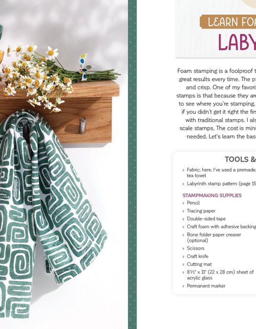Load image into Gallery viewer, Fabric Stamping by Schiffer Publishing
