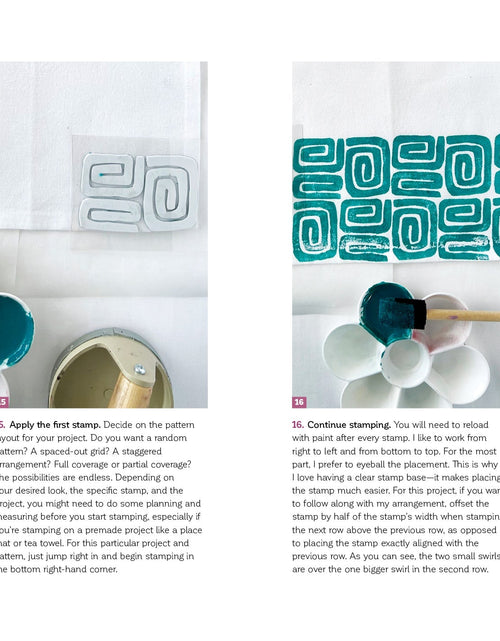 Load image into Gallery viewer, Fabric Stamping by Schiffer Publishing
