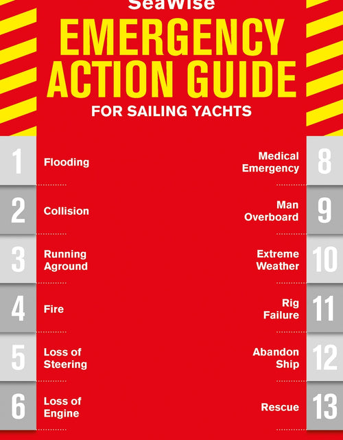 Load image into Gallery viewer, SeaWise Emergency Action Guide and Safety Checklists for Sailing Yachts by Schiffer Publishing

