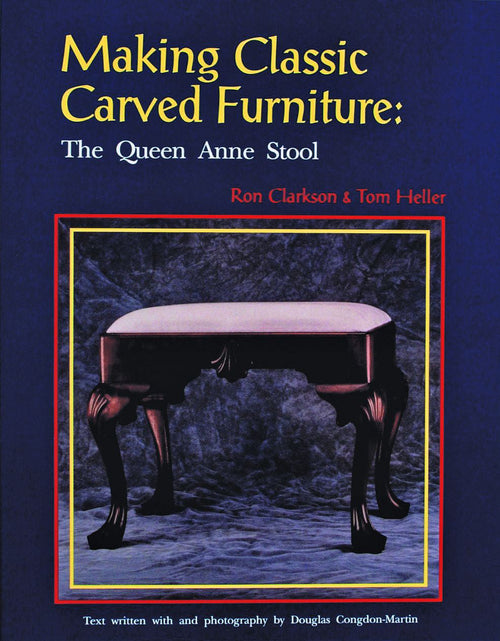 Load image into Gallery viewer, Making Classic Carved Furniture: The Queen Anne Stool by Schiffer Publishing
