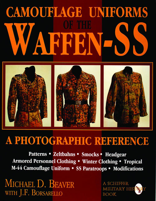 Load image into Gallery viewer, Camouflage Uniforms of the Waffen-SS by Schiffer Publishing
