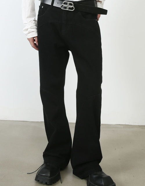 Load image into Gallery viewer, Men's Mid Rise Jeans with Pockets
