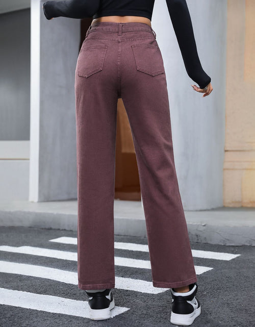 Load image into Gallery viewer, Straight Leg Jeans with Pockets

