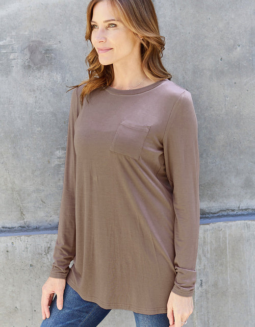 Load image into Gallery viewer, Basic Bae Full Size Round Neck Long Sleeve Top
