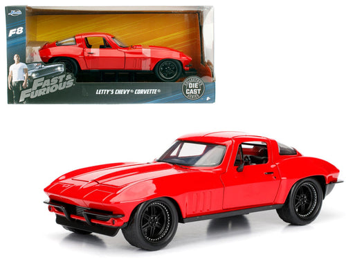 Load image into Gallery viewer, Letty's Chevrolet Corvette Fast &amp; Furious F8 "The Fate of the Furious" Movie 1/24 Diecast Model Car by Jada
