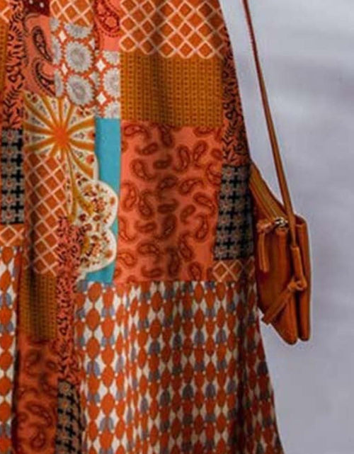 Load image into Gallery viewer, Printed Button Up Long Sleeve Cardigan
