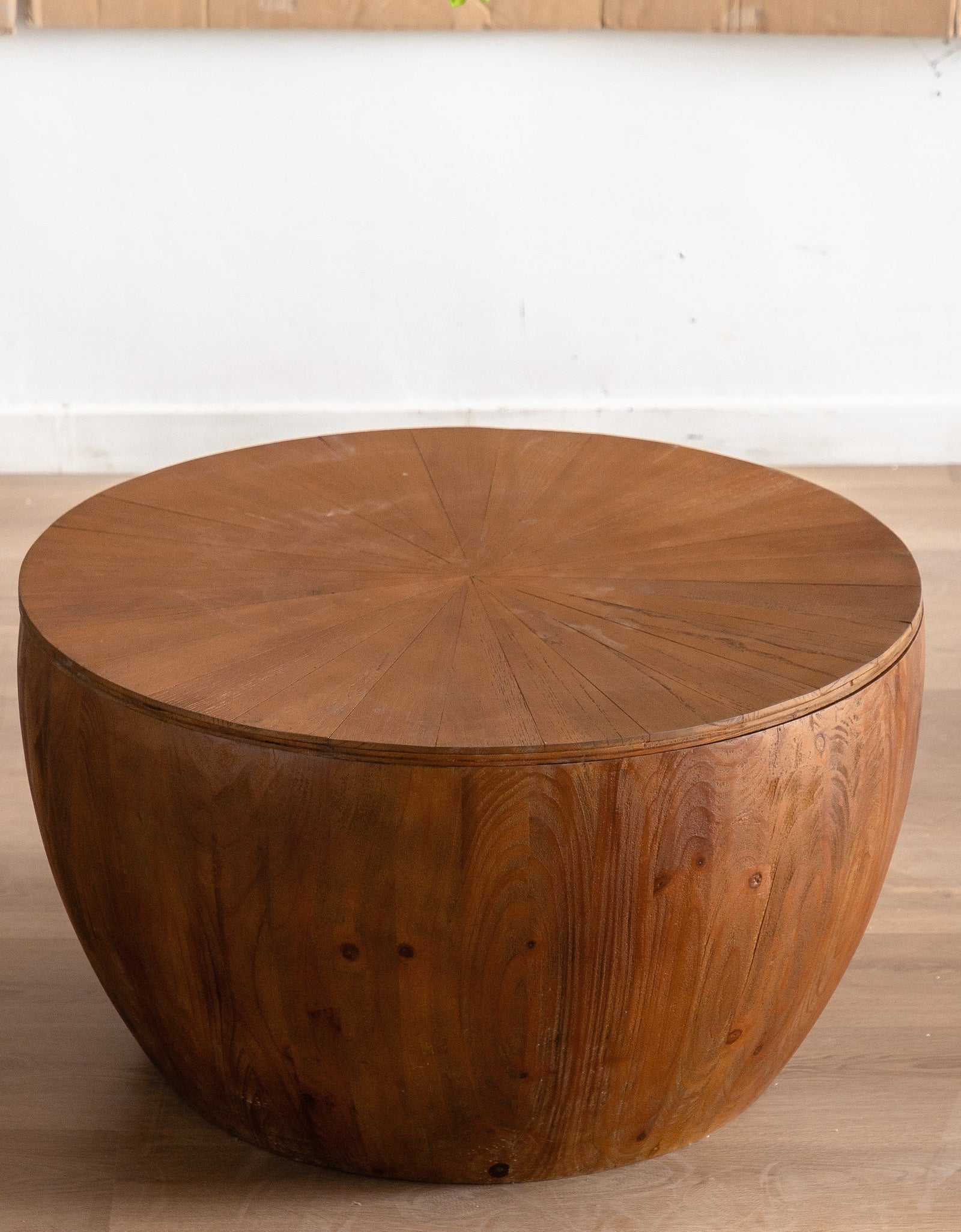 Vintage Style Bucket Shaped Coffee Table by Blak Hom