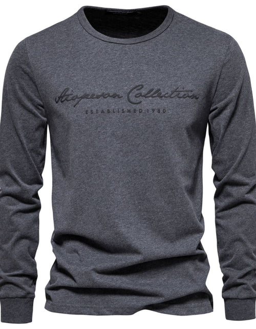 Load image into Gallery viewer, Men's Round Neck Letter Graphic T-Shirt
