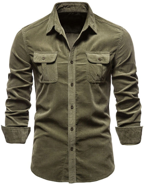 Load image into Gallery viewer, Men's Full Size Button Down Collared Neck Shirt Plus Size
