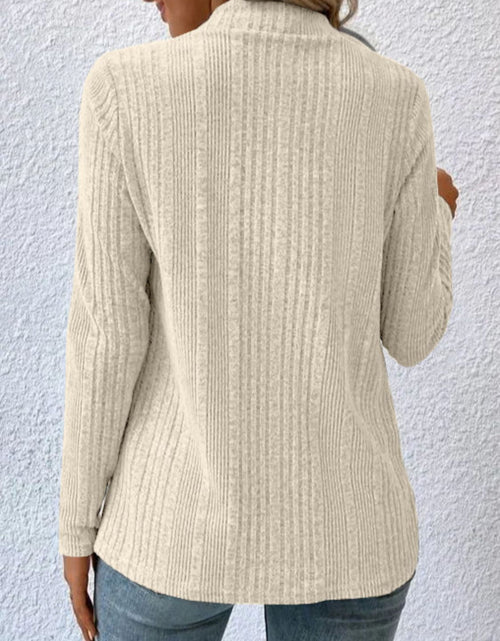Load image into Gallery viewer, Open Front Long Sleeve Cardigan

