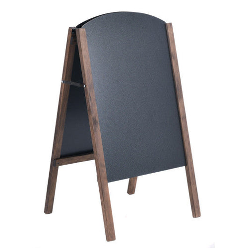 Load image into Gallery viewer, 40 Inch Wood A-Frame Sidewalk Wedding Signage Chalkboard
