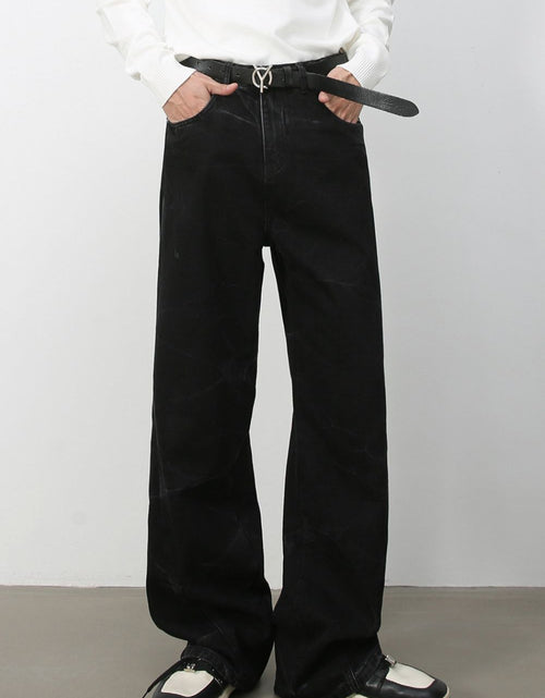 Load image into Gallery viewer, Men's Baggy Jeans with Pockets
