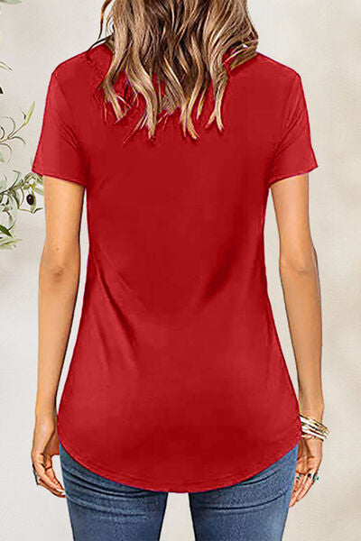 Load image into Gallery viewer, Crisscross Short Sleeve T-Shirt
