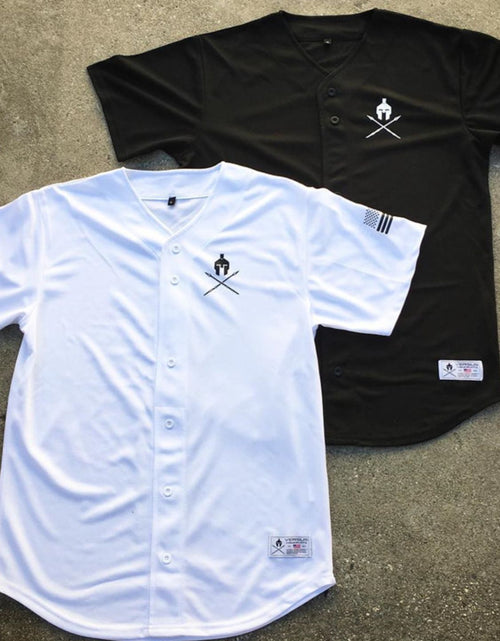 Load image into Gallery viewer, Men's Graphic Button Down Short Sleeve Top

