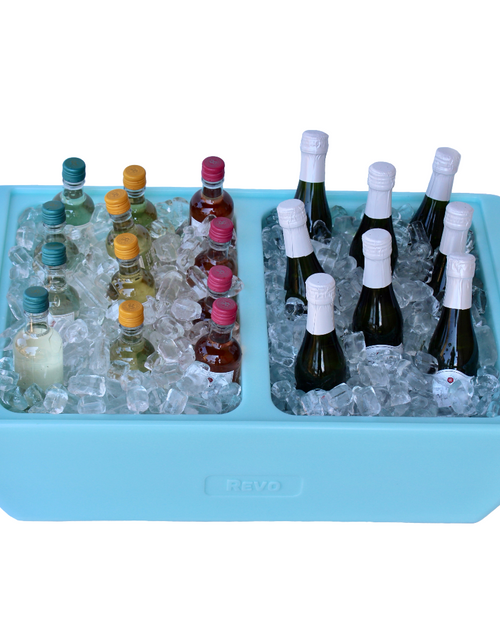Load image into Gallery viewer, REVO Dubler Cooler | Coastal Cay | Party Cooler by REVO COOLERS, LLC
