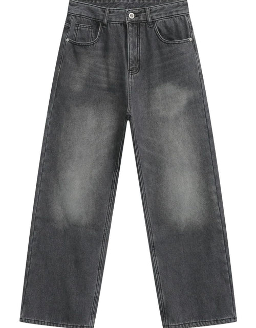 Load image into Gallery viewer, Men's Loose Fit Jeans with Pockets
