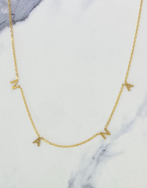 Load image into Gallery viewer, Golden Nana Necklace by Ellisonyoung.com
