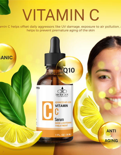 Load image into Gallery viewer, Vitamin C Serum 1 oz by Morgan Cosmetics
