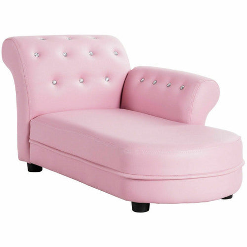 Load image into Gallery viewer, Armrest Relax Chaise Lounge Kids Sofa
