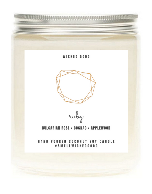 Load image into Gallery viewer, Birthstone Candle by Wicked Good Perfume
