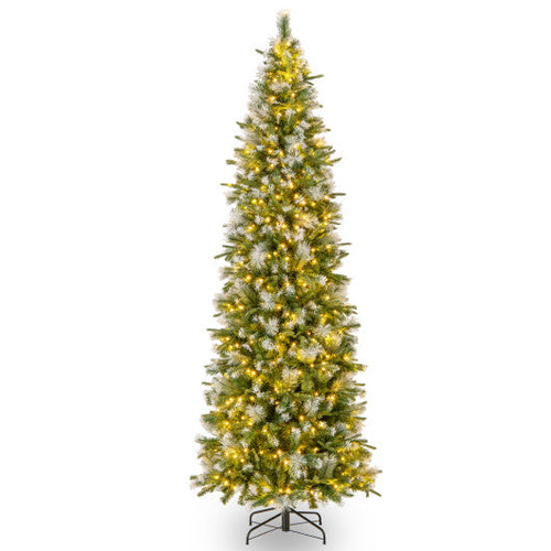 Load image into Gallery viewer, 6/7.5/9 FT Artificial Christmas Tree with Warm-White LED Lights-L
