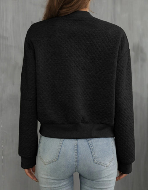 Load image into Gallery viewer, Zip Up Long Sleeve Jacket
