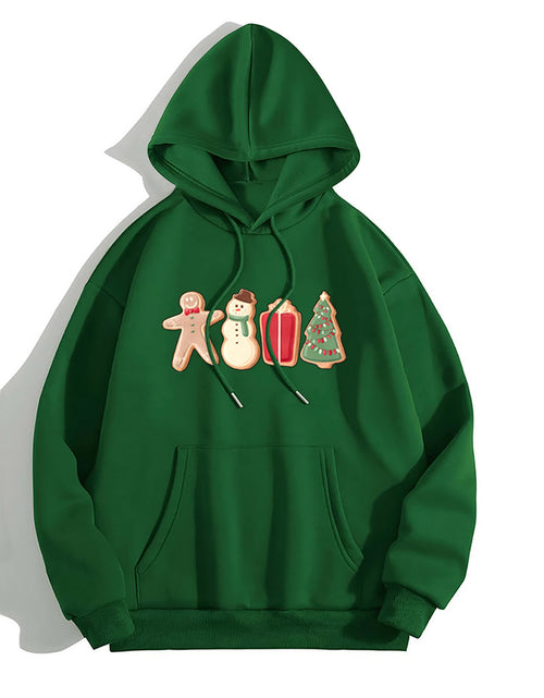 Load image into Gallery viewer, Graphic Drawstring Hoodie with Pocket
